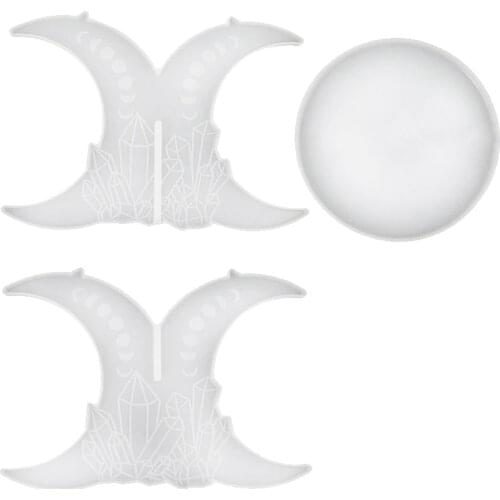 Potted Plant Stand Resin Molds, Display Stand Epoxy Mold for Crafts Casting, DIY Potted Holder, Home Decor