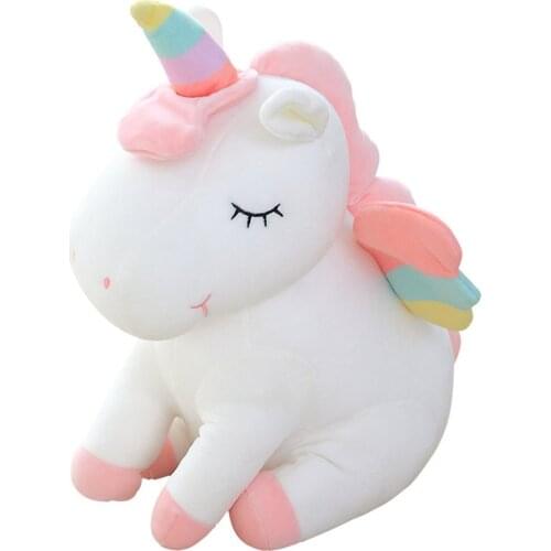 25cm Small Unicorn Toys Soft Stuffed Animal & Plush Toys Plush Unicorn Horse Doll Kids Doll for Children Gift Cheap Toys