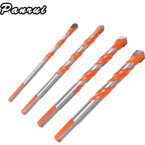 5PC Multifunctional Ultimate Drill Bits Ceramic Glass Punching Hole Working 5-12mm Electric Dril Bit Accessory Power Tool Set