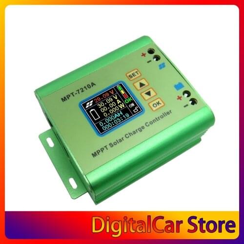 MPT-7210A Color LCD Display MPPT Solar Panel Charge Controller 24/36/48/60/72V Boost Solar Battery Controllers