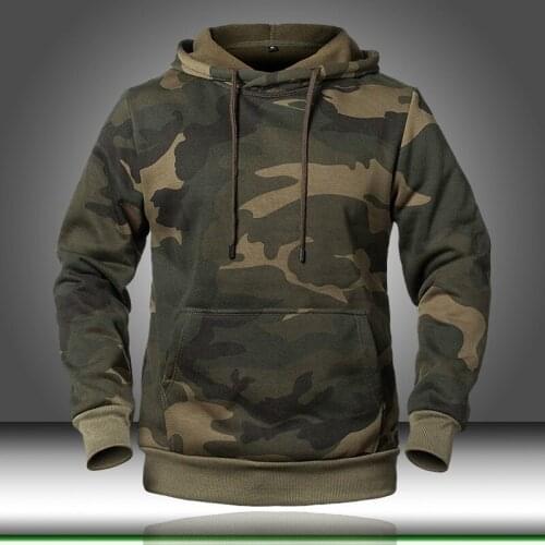 Men Hoodies Camouflage Hoody Mens Army Hoody Military Hoodie Casual Streetwear Hooded Sweatshirts