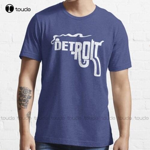 New Macs Detroit Smoking Gun Shirt T-Shirt Cute Shirts For Girls S-5Xl Cotton Tee Shirt mens casual shirts Unisex