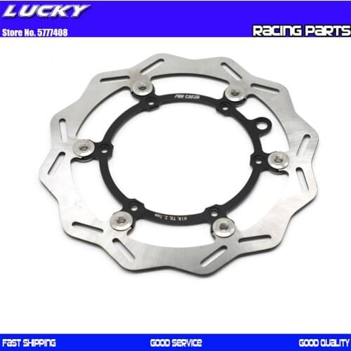 Motorcycle 260MM Front Floating Brake Disc Rotor For KTM HUSQVARNA HUSABERG EXC SX SXS XC XCW TE FE FX 125 150 200 300 1994-21