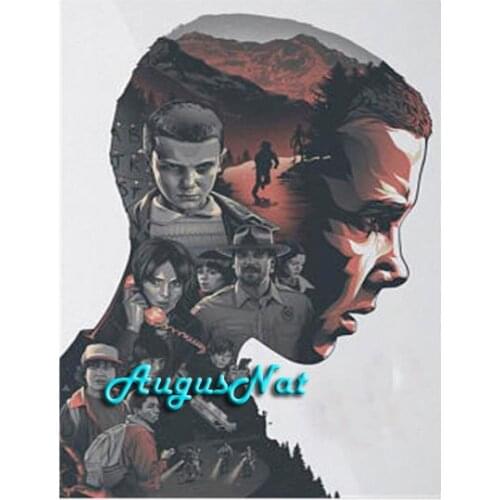 Stranger things diamond painting full square movie wall art decor man poster diamond dotz painting on canvas hand craft gifts