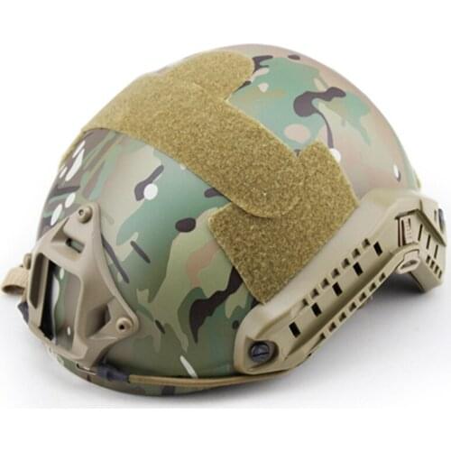 Tactical FAST Helmet Military MH Camouflage ABS Sport Outdoor CS Helmet with slide mount hunting accessories