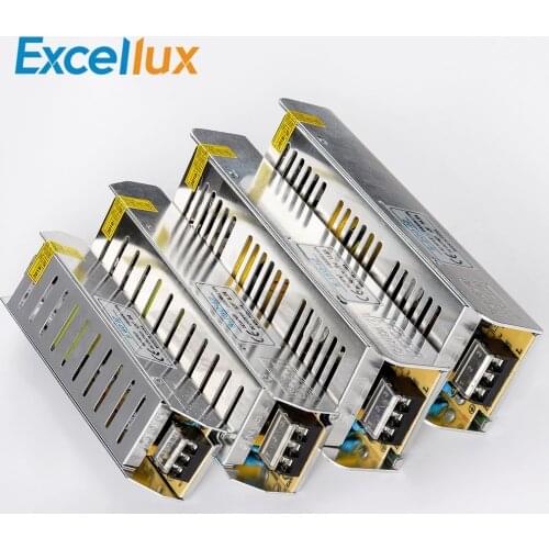 12V Lighting Transformer 5A 8.5A 12.5A 16.5A Switching Power Supply 60W 100W 150W 200W LED Driver Adapter for LED Strip Light