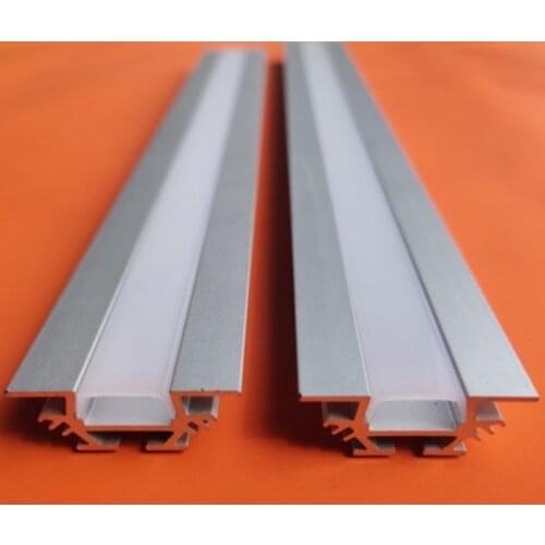 Free shipping New design 30*11 recessed LED profiles recessed linear light aluminium extrusion channel 2m/pcs 70m/lot