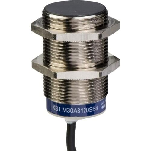 XS1M30AB120SB4 Inductive sensor XS1 M30 - L50mm - brass - Sn10mm - 12..24VDC - cable 5m
