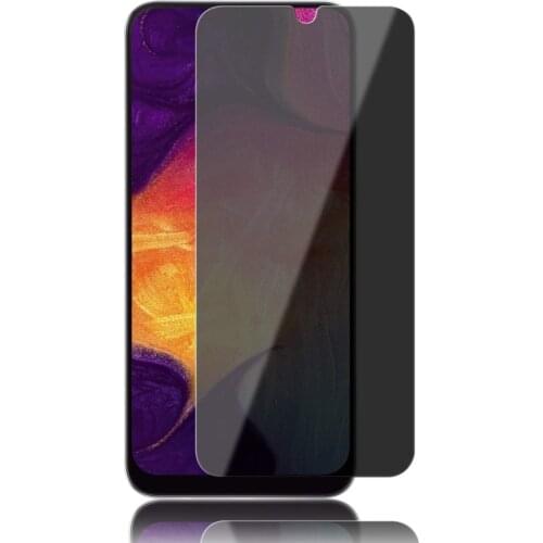 Privacy Filter Tempered Glass Full Coverage Film AntiSpy Shield Screen Protector for Samsung Galaxy A20 A20E A10E A70 A80