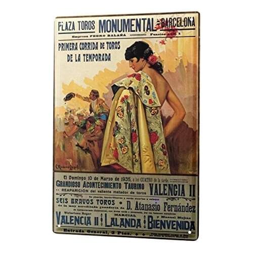 Not Applicable Tin Sign Metal Plate Decorative Sign Home Decor Plaques 8x12inch Nostalgic Alcohol Retro Wine