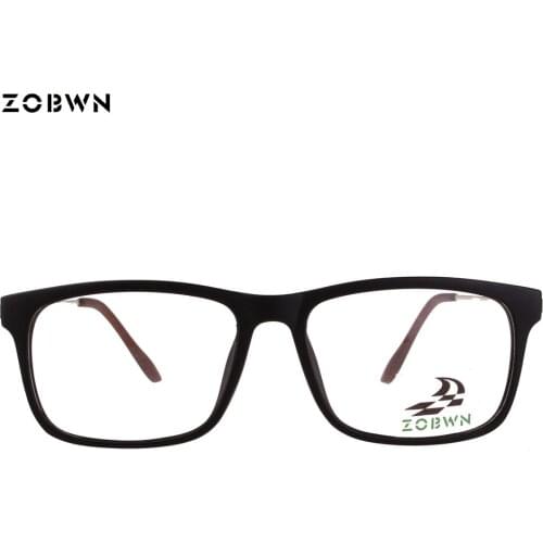 ZOBWN Classic Eyeglasses for Reading Men Women Brand Design Eye Glasses Spectacle Frame Optical Computer Eyewear Oculos De Grau