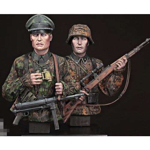 1/12 Patrol, Russia, 1943, WWII military theme, Resin Model Bust GK, Unassembled and unpainted kit