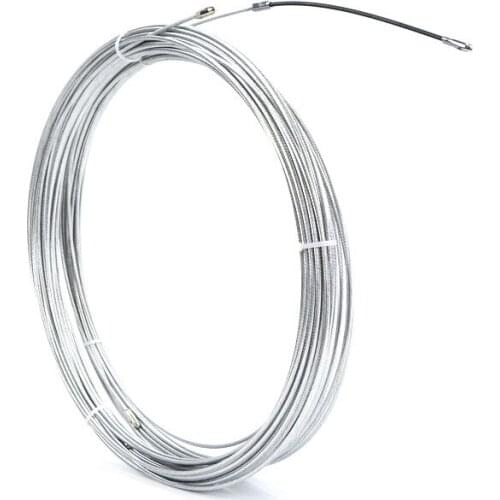 1PCS Electrical Flexible Steel Wire Threader Cable Lead Puller Pulling Plastic