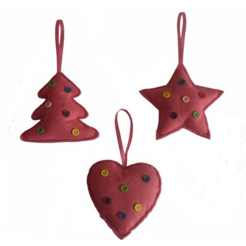 1pcs New Year Christmas Tree Ornament Button Hanging Pendants Gifts Christmas Decor adornos de navidad