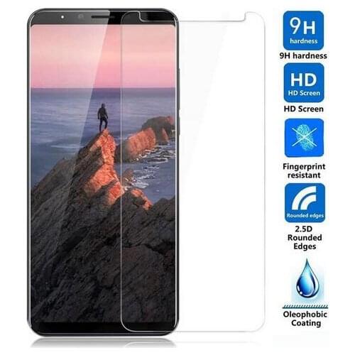 2pcs 2.5D Front Cover Tempered Glass For Cubot X18 Plus Protective Film Explosion-proof LCD Screen Protector For Cubot X18 Plus