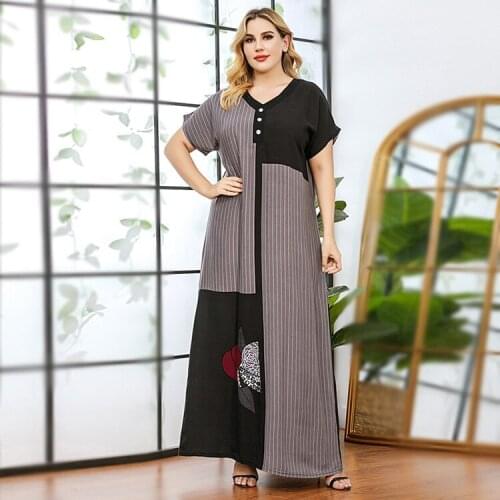 2021 NEW Dubai kaftan Dress Muslim Party Abaya Women Arabic Patchwork turkey Islam Prayer Dresses