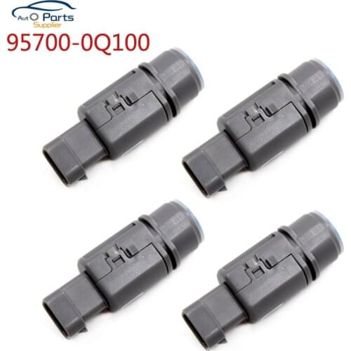 4 Pcs/Lot 95700-0Q100 Black Best Discount Parking Distance Control PDC Sensors For Hyundai Elantra 95700 0Q100 957000Q100