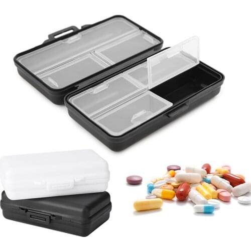 7 Grids Pill Case Organizer Weekly Medicine Jewelry Container Storage Box Diamond Organizer