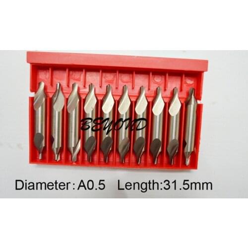 A0.5 Brand New 10 A-Type Centre Drill Factory direct sales, a large quantity favorably Bit Set Pilot Drill Bit Guaranteed 100