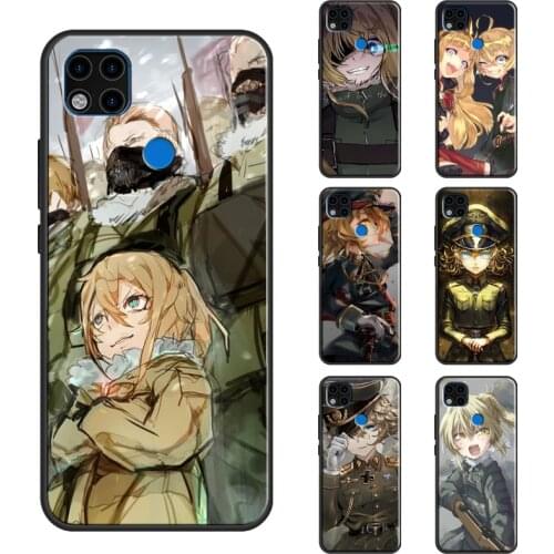 Saga of Tanya the Evil Case For Redmi Note 10 Pro 9S 8T Note 8 Pro Note 9 Pro Cover For Redmi 9T 9 9C 9A Shell