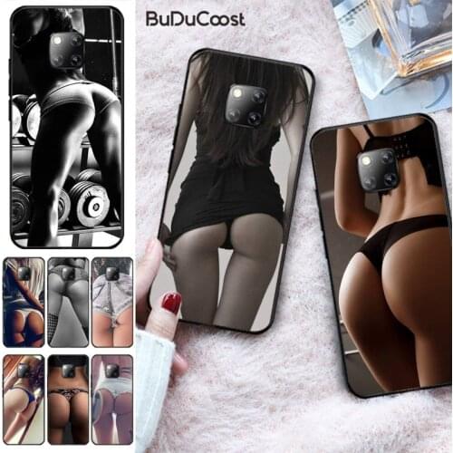 Chenel Beautiful Ass Bum Sexy Girls Soft Silicone TPU Phone Cover For Huawei Mate 10 20 Lite 20X Mate20 10 Pro Mate9 Nova3 3i
