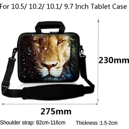 For iPad Air 2/ iPad 6/ iPad 2 3 4 9.7" 10.1" 10.5" 10.2" 10 Tablet PC Case Accessories Mens Boys Vogue Newest Laptop Sleeve Bag