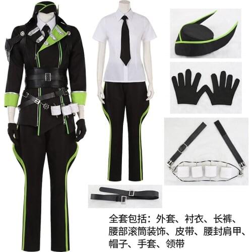 Anime Cosplay Twisted Wonderland DIASOMNIA Cosplay Costume sebek Uniforms Full Sets