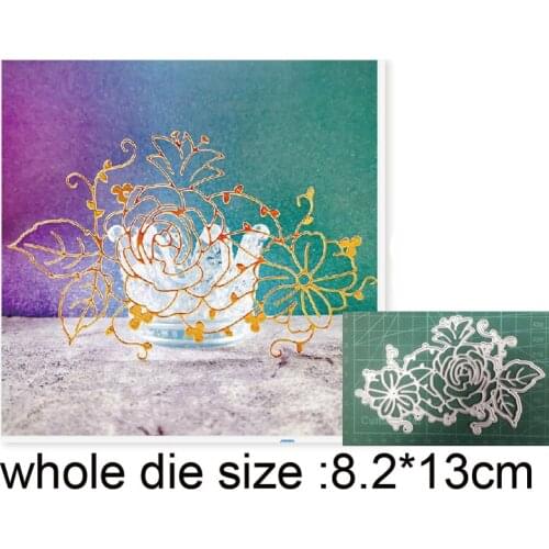 Craft metal cutting dies cut die mold Flower Leaf Corner Decoration Scrapbook paper craft knife mould blade punch stencils dies