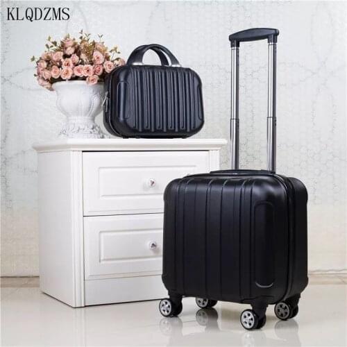 KLQDZMS Fashion Luggage set Travel trolley suitcase on wheels girls Cabin Rolling luggagecarry on suitcase