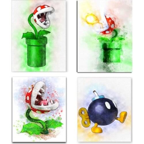 Cartoon large mouth flower diy diamond painting Full Layout Diamond Mosaic Landscape Cross Stitch Diamond Embroidery full Square