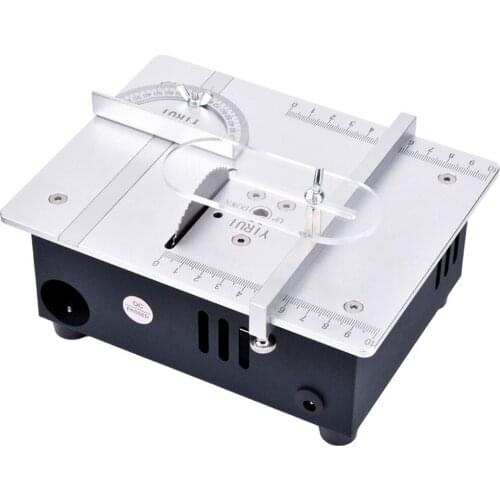 Table Saw 7-gear Speed Control Electric Desktop Saws Small Household DIY Cutting Tool Woodworking Bench Lathe Machine Tools