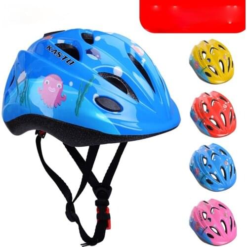 TT New Roller Skating Helmet Childrens Bicycle Skateboard Skating Roller Skates Balance Car Adjustable