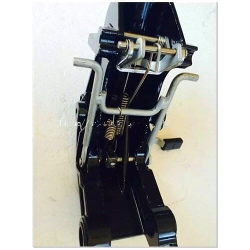 Outboard motor part slewing bracket with springs for Hangkai 2 stroke 9.9 HP 15 HP 18HP gasoline boat engine accessories