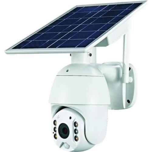 Solar IP PTZ Cameras Starlight full color IR vision P2P 4G sim card IR Vision Wifi camera Cloud storage camera Anspo
