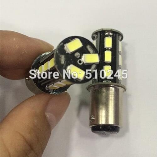 100X NEW blackboard DC 12V car Tail Turn Signals lights P21/5W bay15d 1157 18 led smd 5630 18smd light bulb lamp free shipping