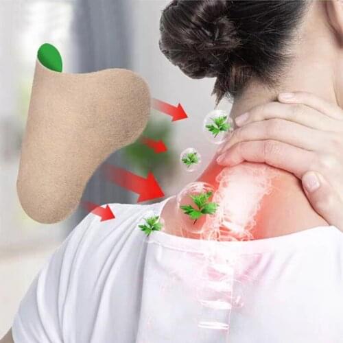 12Pcs Neck Patch Joint Cervical Spondylosis Body Pain Relief Sticker Rheumatoid Arthritis Wormwood Medical Plaster