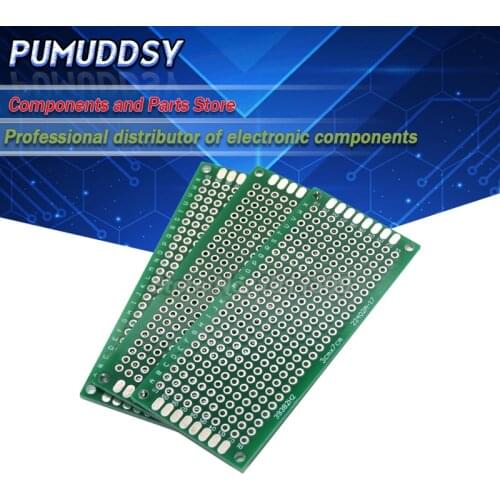5PCS 3x7cm 3*7 Double Side Prototype PCB diy Universal Printed Circuit Board