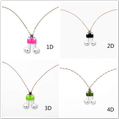 AirPods 1/2 Necklace Chain Necklace for Airpods 1/2 Pro Earbud Headset Strap Accessories for Outdoor Sport