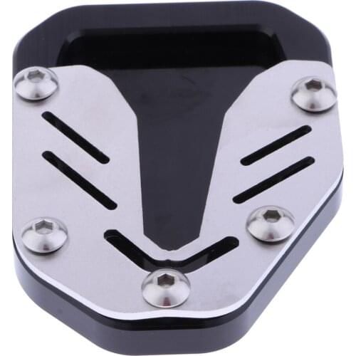 Motorbike Accessories Foot Side Stand Bike Kickstand Pad For Honda CRF1000L 2016 17 18