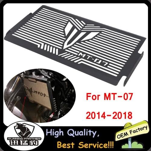 Motorcycle Accessories Radiator Guard Protector Grille Grill Cover For YAMAHA MT07 MT-07 mt 07 2014-2018 2017 2016 2015