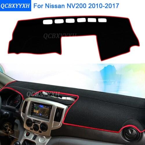 Car Styling Dashboard Protective Mat Shade Cushion Photophobism Pad Interior Carpet For Nissan NV200 2010-2017 Auto Accessories