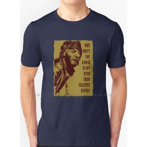 Heroes-Oddball Says ( Umber & Gold ) T Shirt 100% Pure Cotton Clint Eastwood War Movies Negative Waves Positive Waves Cool Cult