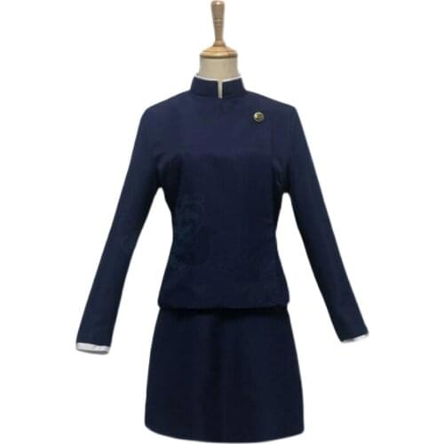 Anime Jujutsu Kaisen Zenin Maki Cosplay Costumes Set Halloween Christmas Costumes for Adults Deguisement for Carnaval