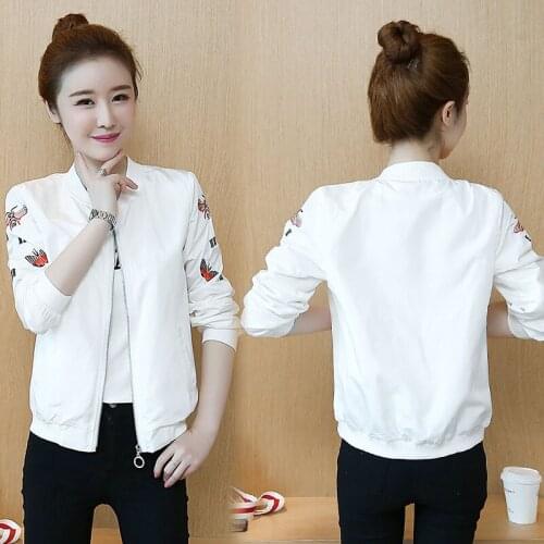 Warm Spring Autumn New Jacket Women Korean Harajuku Loose Baseball Jacket Yellow Sweet High Quality Students Tops High Quality