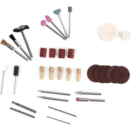 34Pcs/set Electric grinder kit Small Electric Rotary Tool Accessory for Grinding and Polishing DIY Rotary Tool Kit