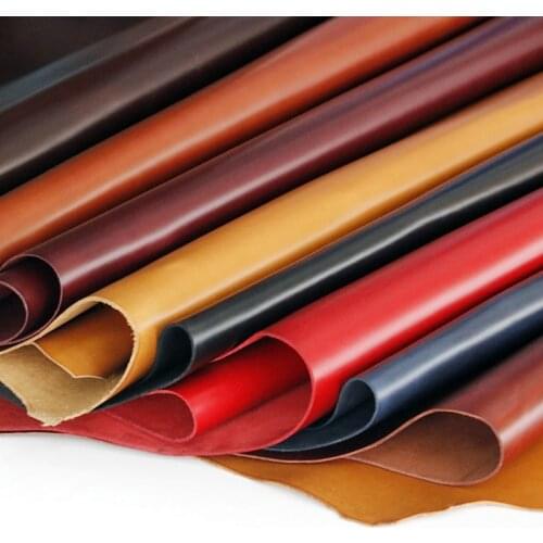 Genuine Leather First layer of cowhide leather American Hall style color oil wax leather manual DIY tooling shoes leathercraft