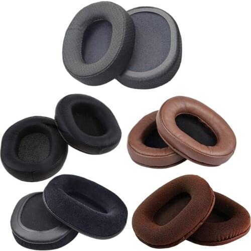 2021 New 1Pair Leather Earpads Ear Cushion Cover for steelseries Arctis 3 5 7 Pro Headset