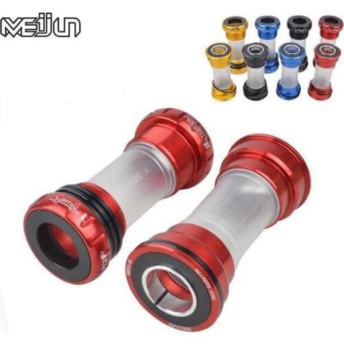 MTB Mountain Bike Chain Wheel Bottom Bracket 68/73 86/92mm Press-fit BB Thread Type Bicycle Crankset Integrative Bearings Axis