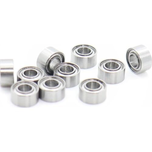 R133zz Bearing ABEC-1 (10 PCS) 2.38*4.762*2.38 mm Deep Groove R133 Z ZZ Ball Bearings 3/32"x 3/16"x 3/32" inch R133z Beairng