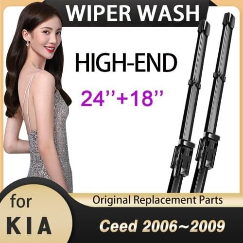 For Kia Ceed 2006~2009 ED Car Wiper Blade Windscreen Wipers for Hyundai I30 2007~2010 2008 Car Accessories Goods